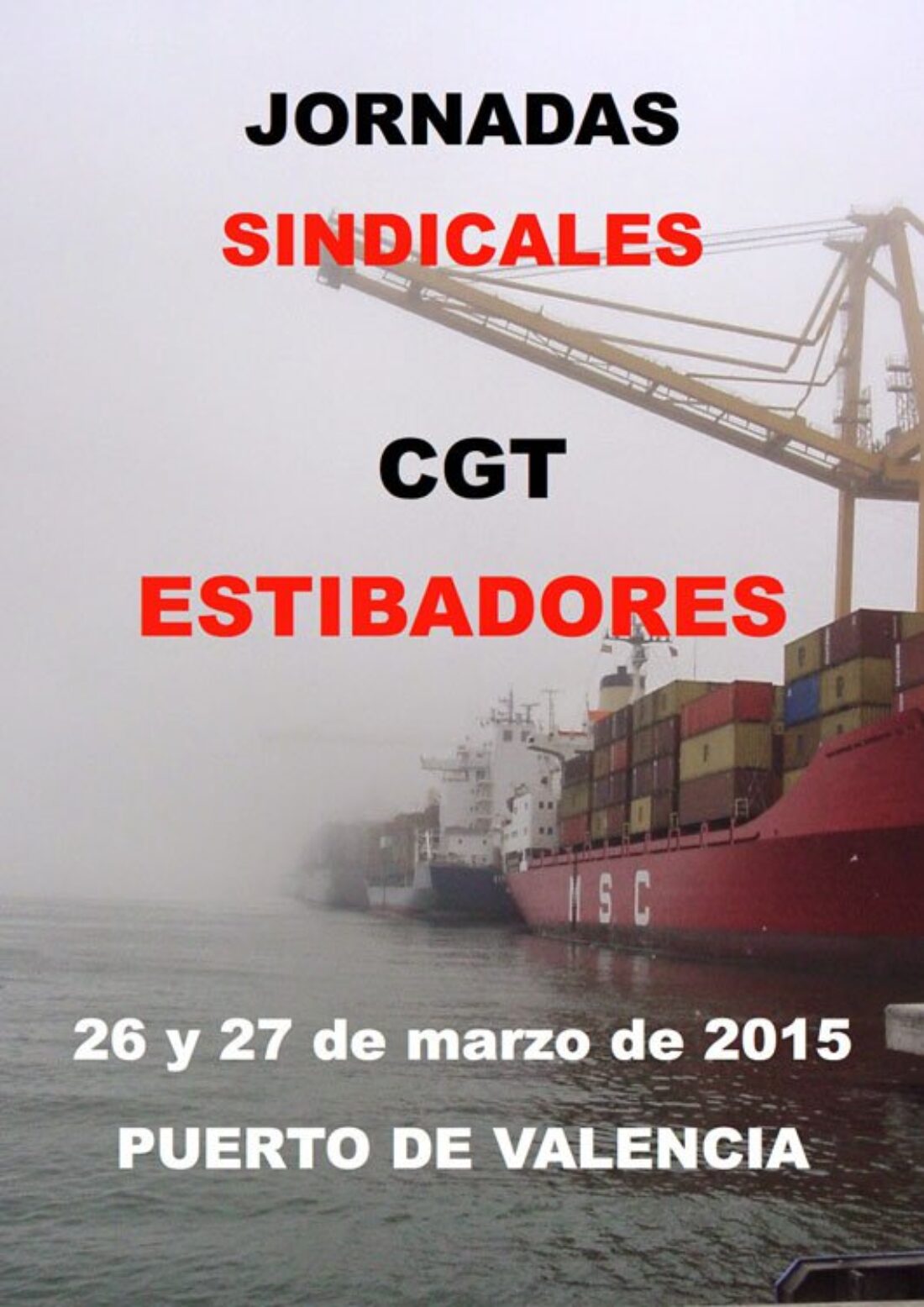 Jornadas sindicales de CGT-ESTIBADORES
