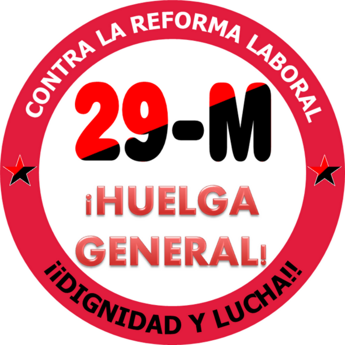 Actos de CGT para la huelga general en Andalucía