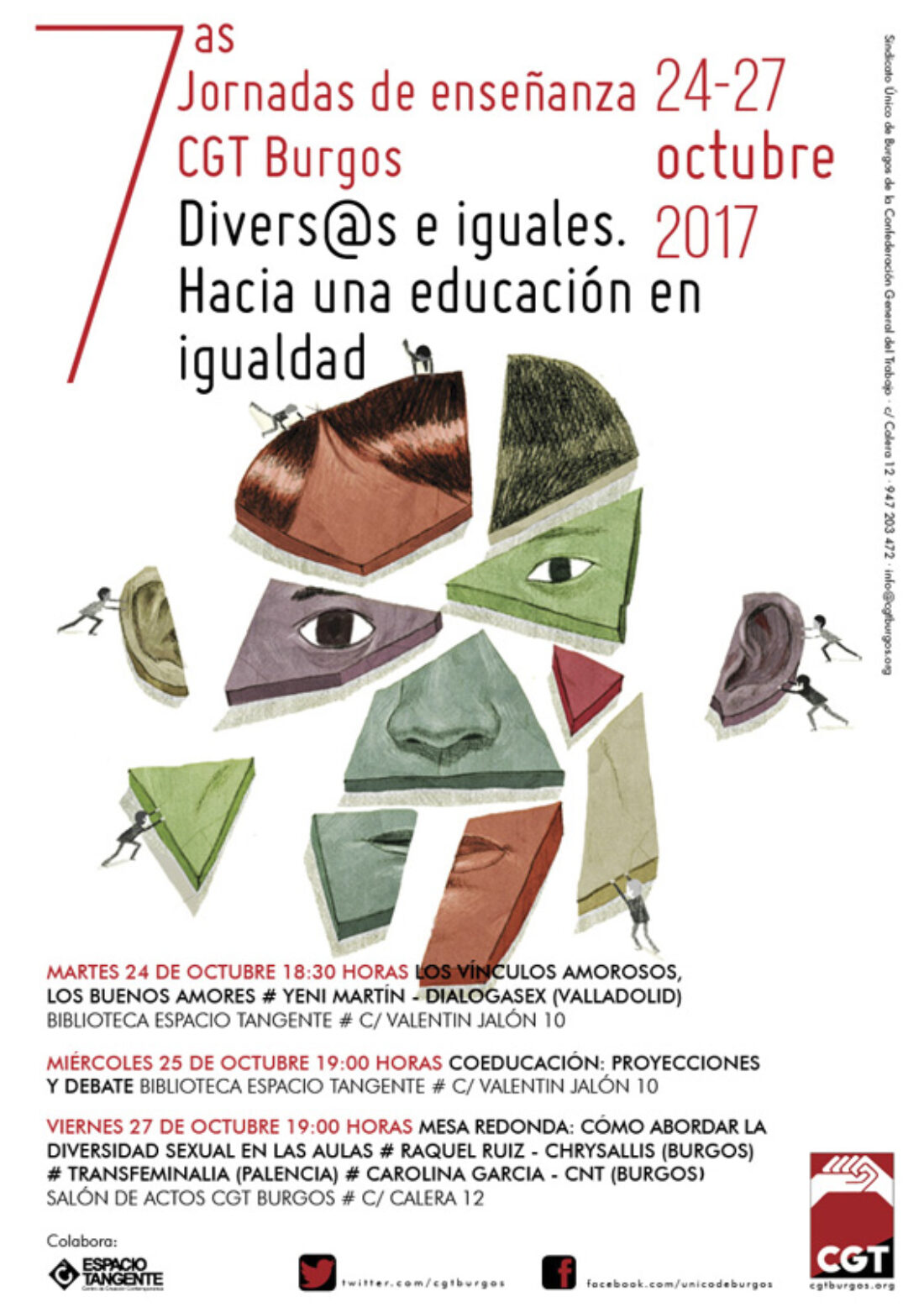 7ª Jornadas de Educación CGT Burgos