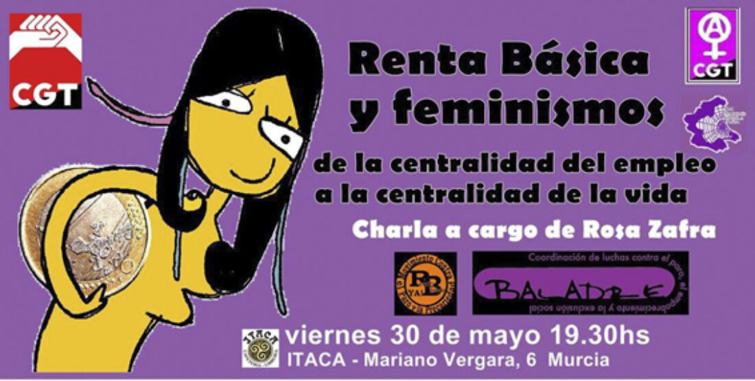 30M: Charla Renta Básica y Feminismos en Murcia