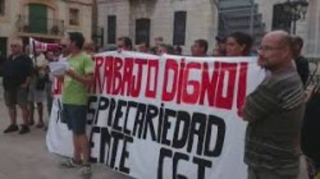 Concentración de apoyo a los trabajadores de EMTE, el 24 de noviembre en Tarragona
