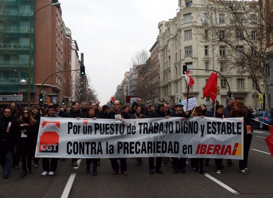 12-M: Concentración-Protesta frente a Iberia