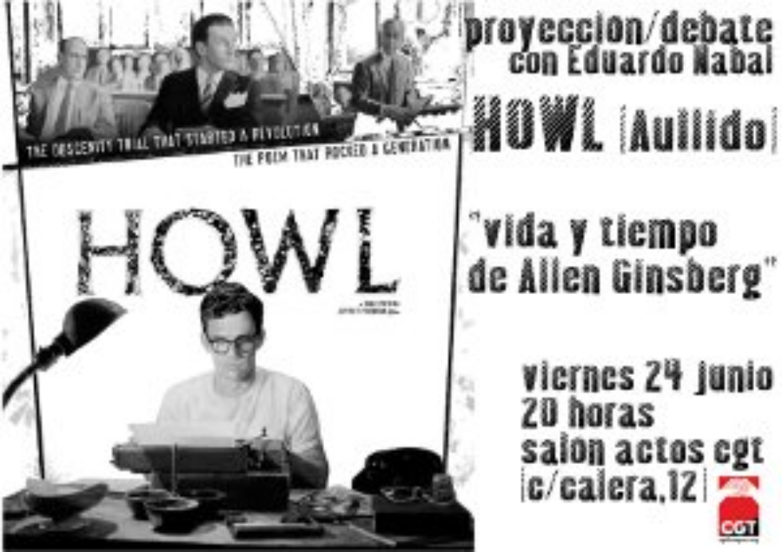 Burgos: Proyección-debate “HOWL (Aullido). Vida y Tiempo de Allen Ginsberg”