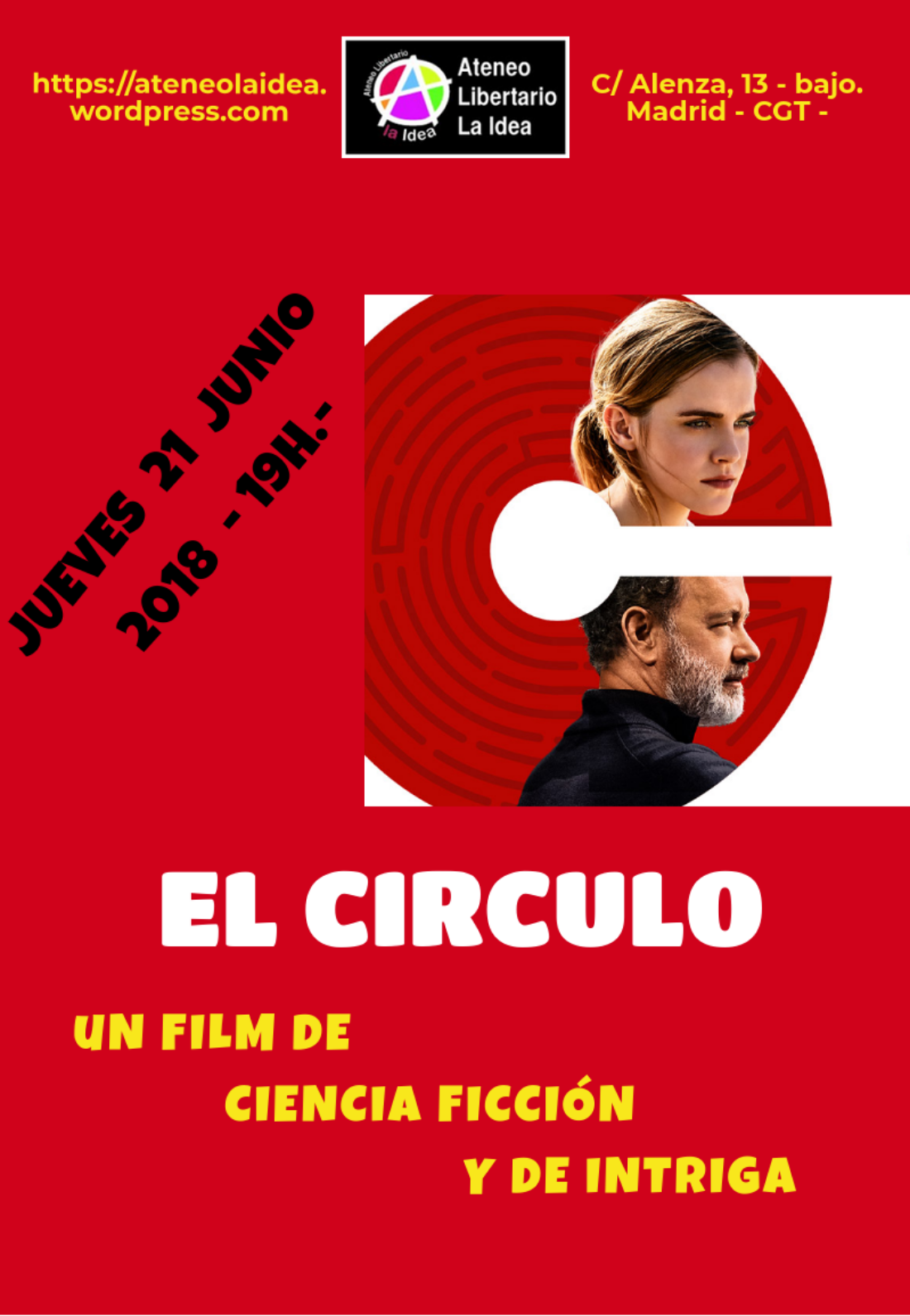 21-J:  Cine-Fórum: El Círculo
