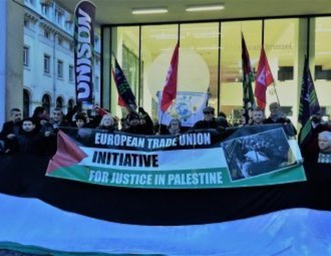 ¿Qué pueden hacer los y las sindicalistas en Europa para apoyar al pueblo palestino?