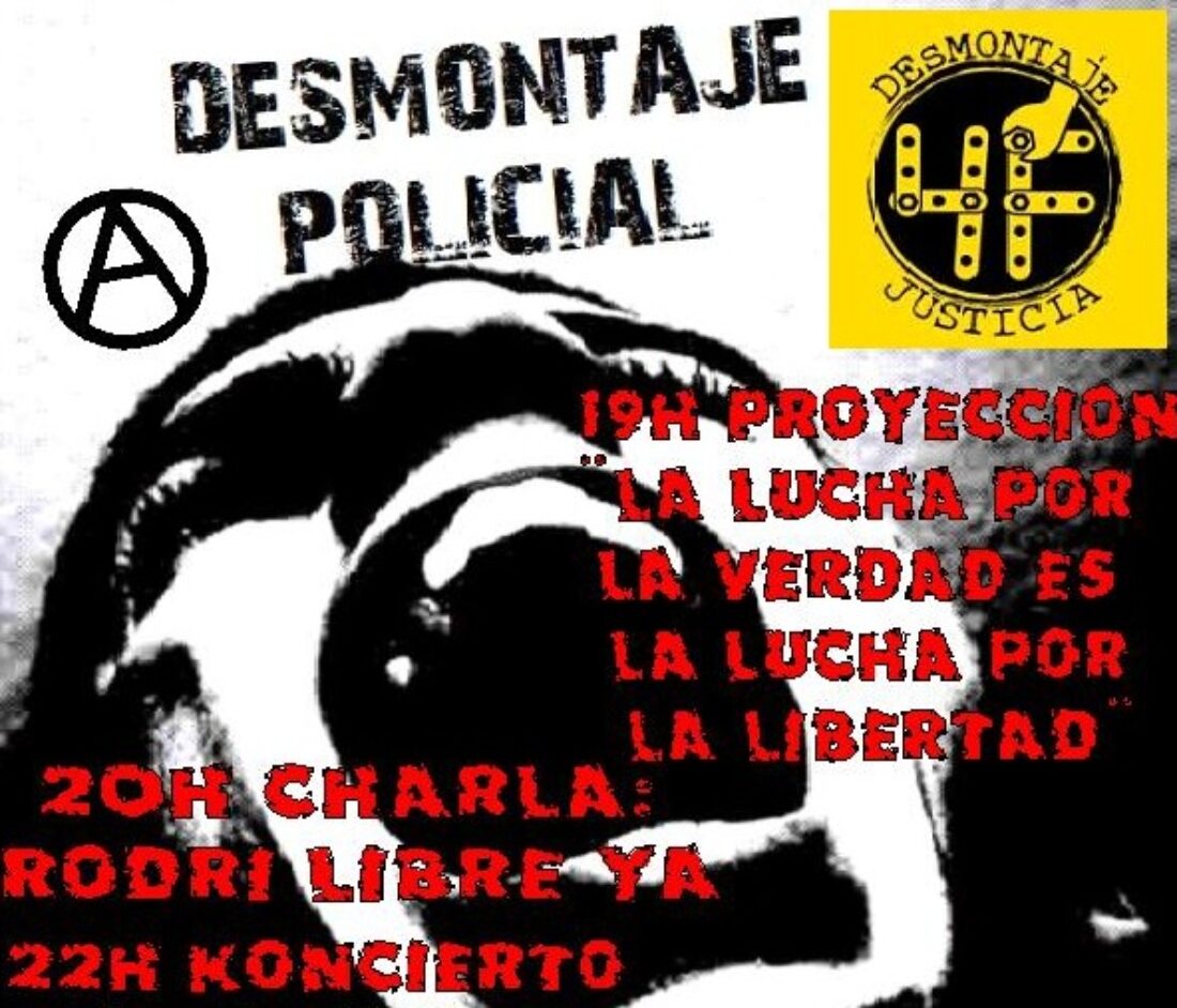 Jornadas «Rodri, Libre Ya!!» en Murcia