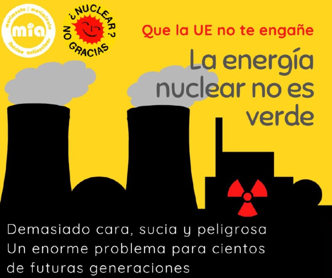 La nuclear no debe ser considerada verde en la UE
