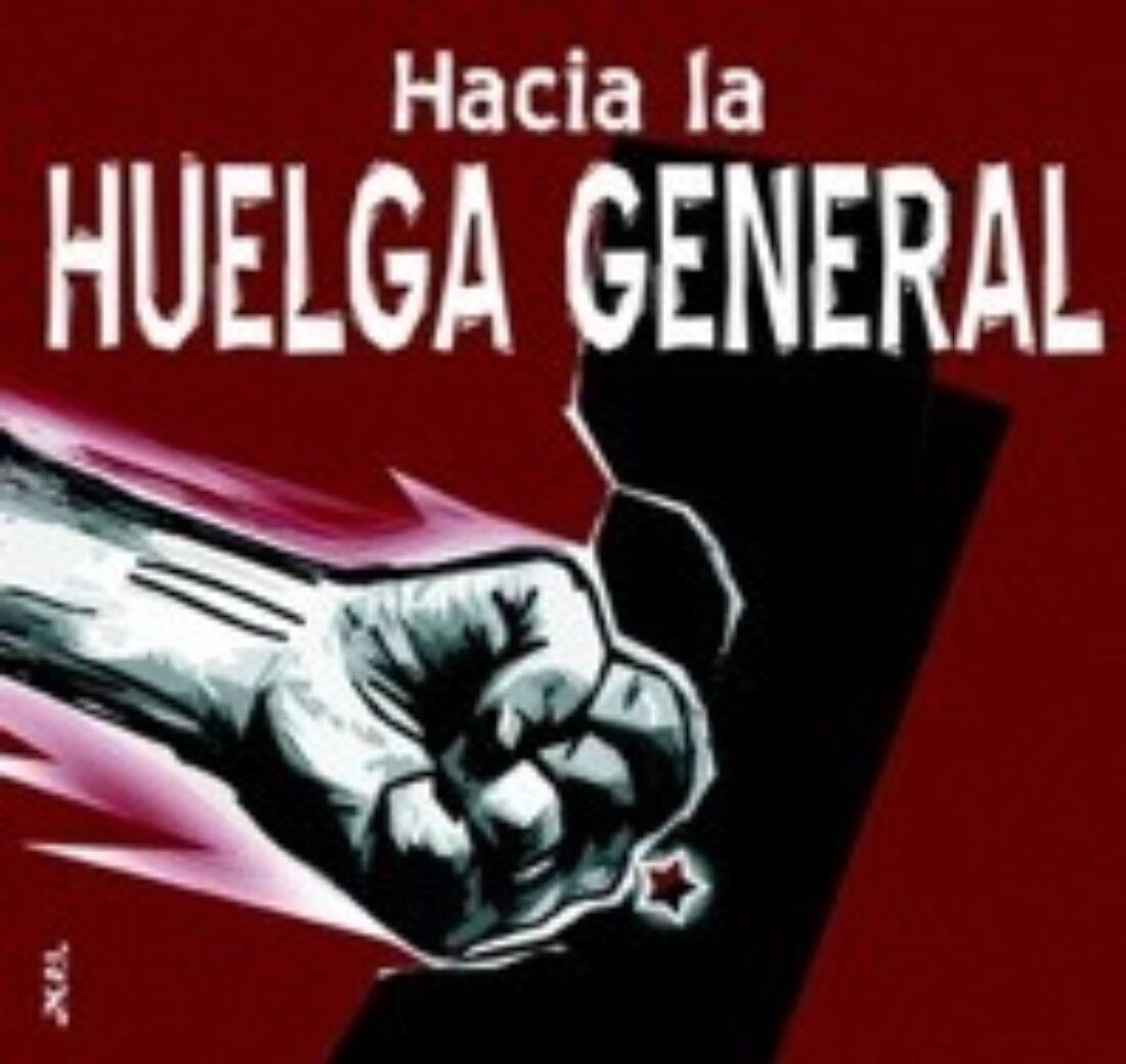16 abril, Girona : CGT convoca una concentración por la Huelga General