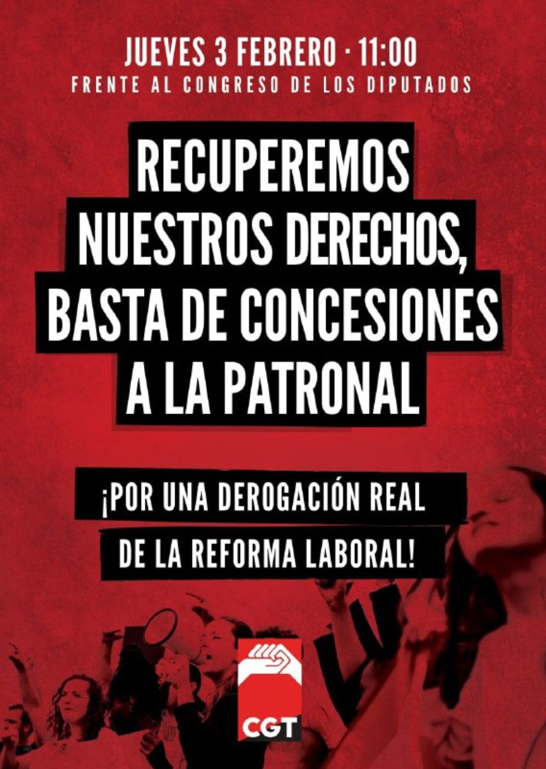 No aceptamos el maquillaje de Reforma Laboral y exigimos la derogación integra de las Reformas Laborales de 2010 y 2012