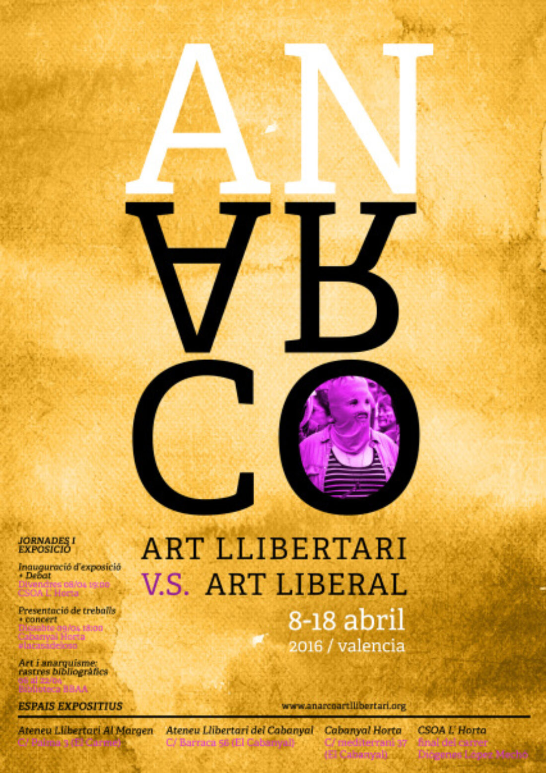 La Exposición AnArco explorará en València las resistencias al arte liberal
