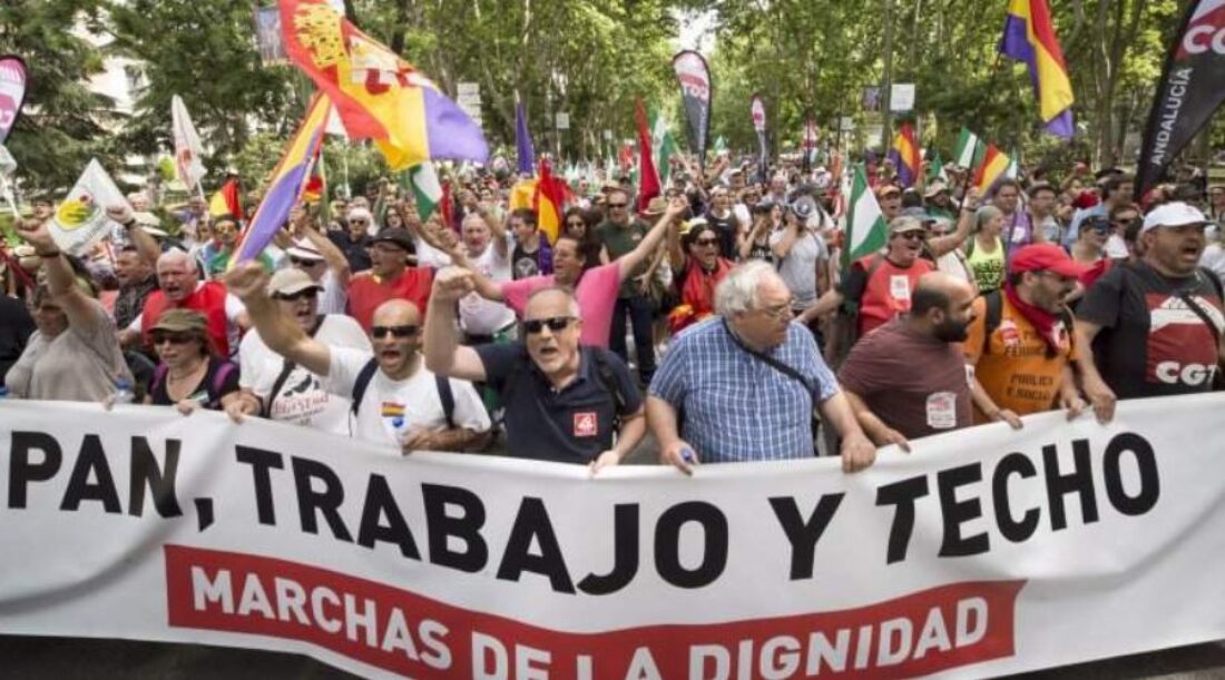 La asamblea andaluza de colectivos y movimientos sociales acuerda celebrar la manifestación unitaria del 28F en Cádiz
