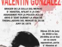 CGT vuelve a homenajear a Valentín González