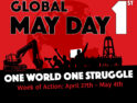 Comunicado internacional del Primero de Mayo Global donde participa CGT