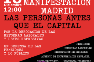 El 18 de diciembre, todas y todos a Madrid