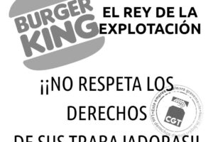 CGT Toledo denuncia la persecución sindical y los incumplimientos laborales de Burger King Seseña