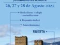 JORNADAS DE DEBATE 2022 (26, 27 y 28 de agosto, en Ruesta)