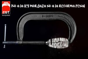 Asamblea Jubiladas y Pensionistas CGT València sobre la aplicación de la Ley Mordaza a las compañeras por la manifestación del 1º de Mayo