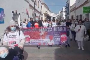 Llega a Córdoba la Marcha Blanca andaluza del Servicio de Atención Domiciliaria (SAD)