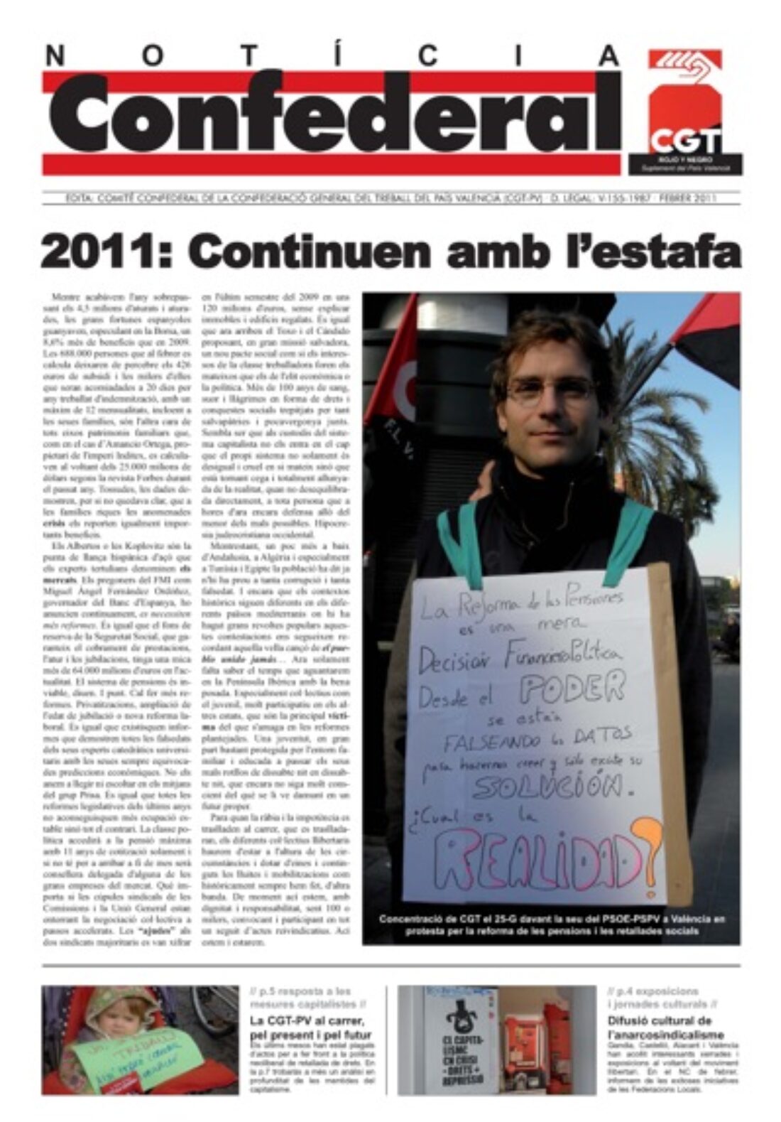 Noticia Confederal febrero 2011