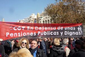 CGT se posiciona en contra del pacto por las pensiones entre PSOE, Unidas Podemos y Bildu, y se opone a los planes privados de pensiones