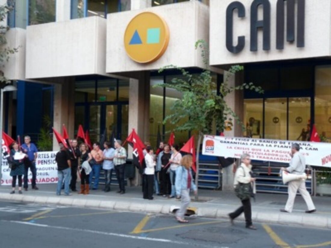 Alicante: Movilizaciones en la CAM