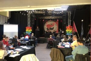 Una delegación de CGT acompaña el XXXIII congreso confederal del histórico sindicato anarquista SAC en Suecia