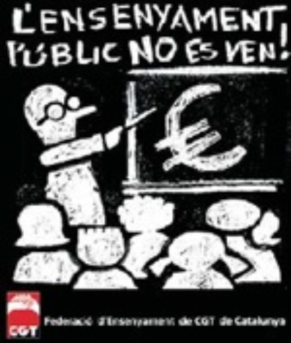 24 febrero Barcelona : concentración contra la política educativa del Departament d’Educació