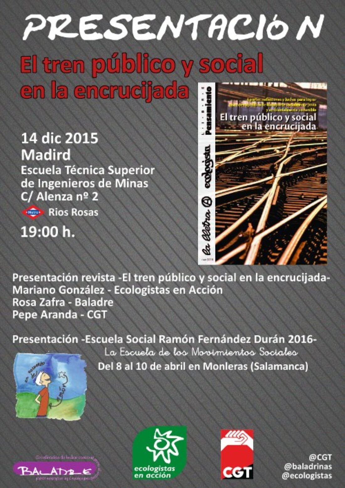 14-D: Presentación «El tren Público y Social en la encrucijada»