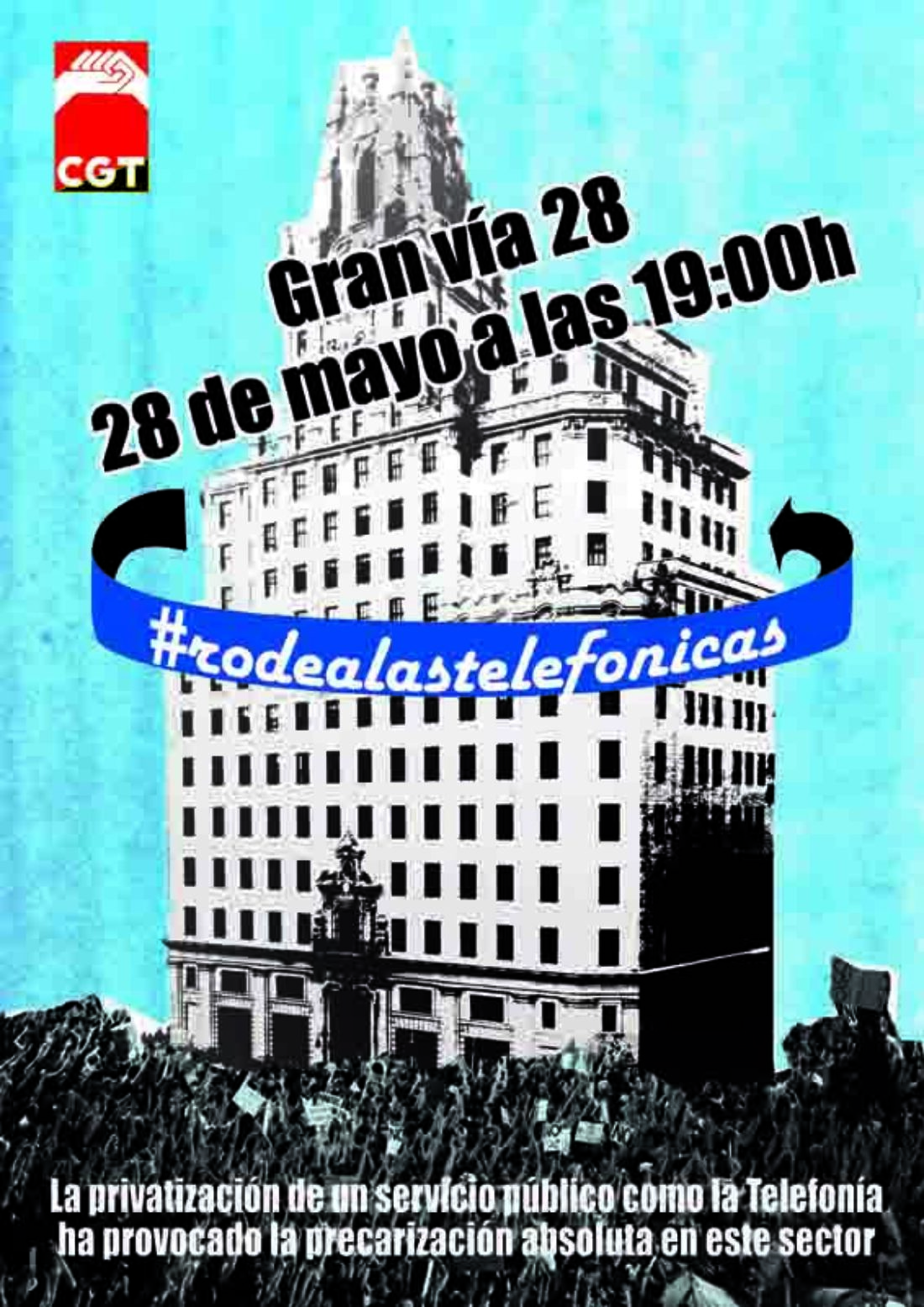 28 de mayo: #rodealastelefónicas