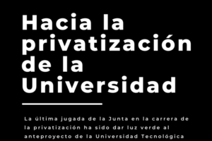 Hacia la privatización de la Universidad