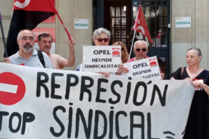 CGT Alicante se suma a la campaña de denuncia de la represión sindical contra su afiliación