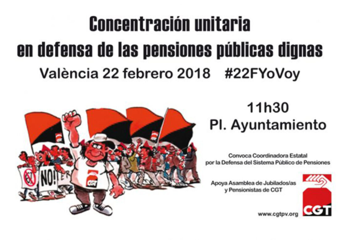 22-f: Concentración en defensa de las pensiones públicas dignas