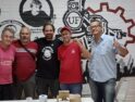 La CGT visita la Unión Ferroviaria de Uruguay