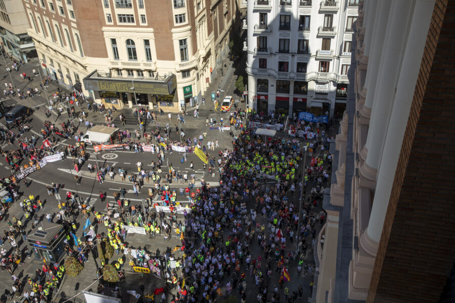 15-O: Manifestación en Madrid por la subida de pensiones y salarios - Imagen-27