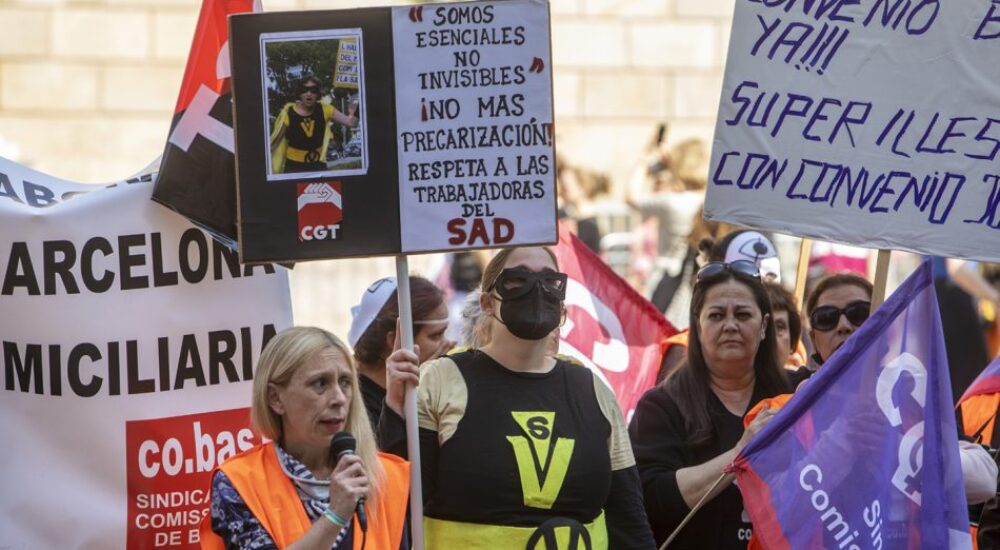 La cooperativa Suara vulnera drets fonamentals i l’Ajuntament de Barcelona “no cuida a les qui cuiden”