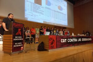El vallisoletano Miguel Fadrique ha sido elegido secretario general de la CGT en el XIX Congreso Ordinario de Zaragoza