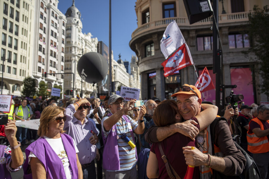 15-O: Manifestación en Madrid por la subida de pensiones y salarios - Imagen-28