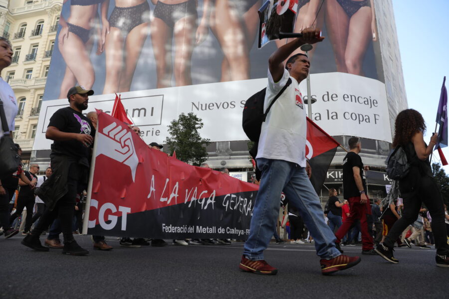 15-O: Manifestación en Madrid por la subida de pensiones y salarios - Imagen-9