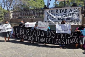 CGT se suma a la campaña internacional por la liberación de los presos políticos mazatecos de la Comunidad Ricardo Flores Magón, Mexico 
