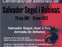 Jornada de debates: Centenario del asesinato de Salvador Seguí