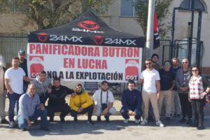 Actos Cádiz 28-F, apoyo huelga y acampada compañeros/as Butrón