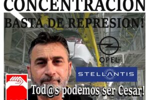 Movilizaciones ante el despido del secretario general de CGT Aragón – La Rioja