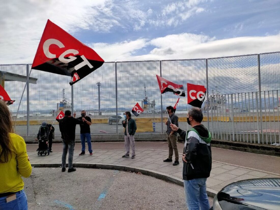CGT advierte que estarán en todos los frentes, judiciales y sindicales, contra la represión de los trabajadores de los remolcadores de RUSA S.L.