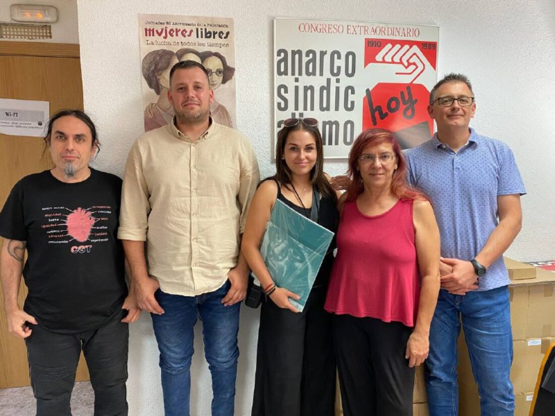 CGT recibe en Madrid a las sindicalistas condenadas en el caso de ‘La Suiza’ de Gijón