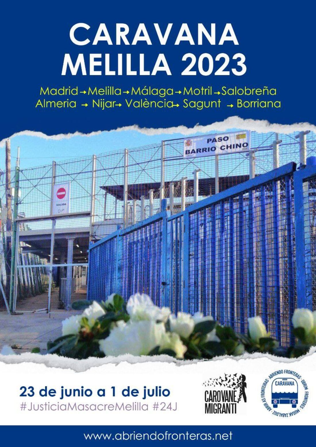 Caravana a Melilla: Inscripciones hasta el 1 de junio