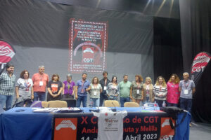 Éxito absoluto del X Congreso de CGT Andalucía, Ceuta y Melilla