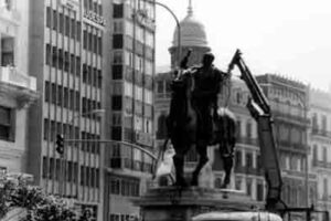 40 años sin la estatua de Franco en València
