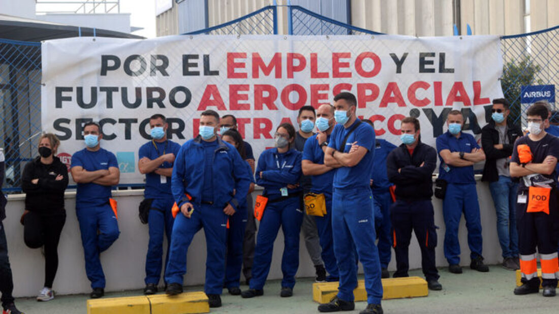 Huelga General en la provincia de Cádiz el próximo 18 de junio, convocada por CGT contra el cierre de Airbus, en defensa del empleo y contra la precariedad laboral