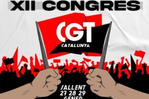 El XIIè Congrés de la CGT Catalunya es celebrarà a Sallent
