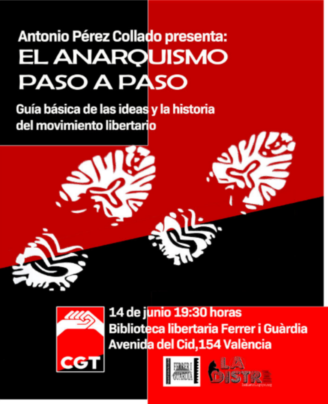 Presentación del libro «El anarquismo paso a paso» de Antonio Pérez Collado